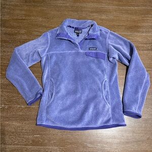 Purple Patagonia fleece